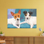 Minnie en Daisy Canvas Afdruk (Insitu (Woonkamer))