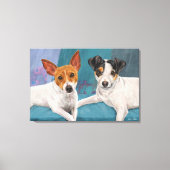 Minnie en Daisy Canvas Afdruk (Voorkant)