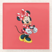 Minnie Glas Onderzetter (Voorkant)