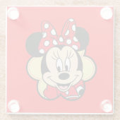 Minnie Glazen Onderzetter (Achterkant)