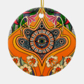 minnie green keramisch ornament (Voorkant)