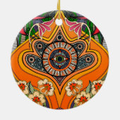 minnie green keramisch ornament (Achterkant)