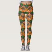 MINNIE groene leggings (Voorkant)