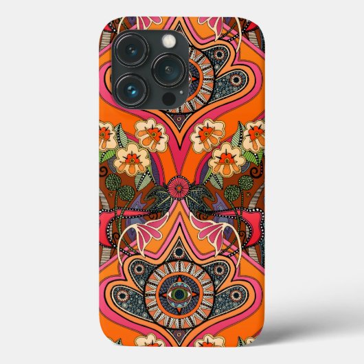 MINNIE henna Hoesje-Mate iPhone Case (Achterkant)