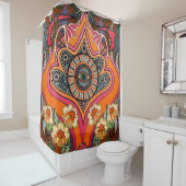 MINNIE henna Shower Curtain Douchegordijn (In situ)