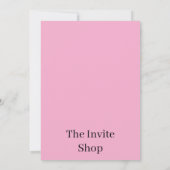 Minnie Mouse birthday invitations theme Kaart (Achterkant)