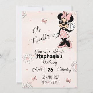 Minnie Mouse Birthday - Oh Twodlers Kaart