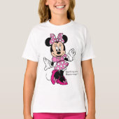 Minnie mouse girls t-shirt (Voorkant)