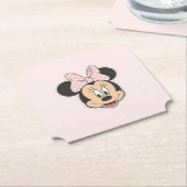 Minnie Paper-Onderzetter Kartonnen Onderzetters (Gekanteld)