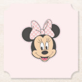 Minnie Paper-Onderzetter Kartonnen Onderzetters (Voorkant)