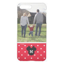 Minnie Red Polka Dot | Aangepaste foto's en monogr