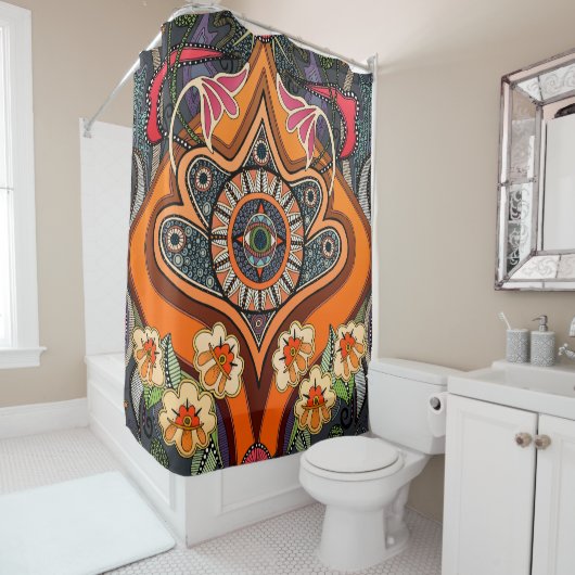 MINNIE-roetschoengordijn Douchegordijn (In situ)