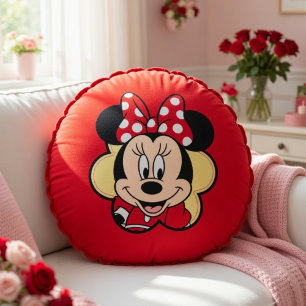 Minnie Rond Kussen