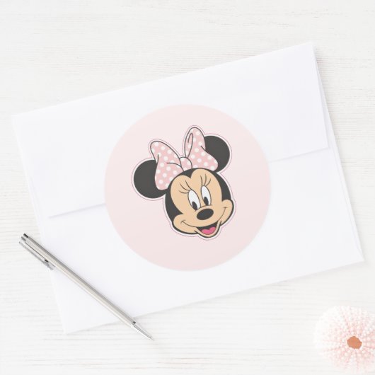 Minnie Ronde Sticker (Envelop)