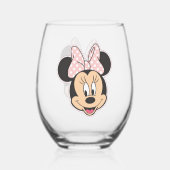 Minnie Stemless wijnglas Wijnglas Zonder Voet (Achterkant)