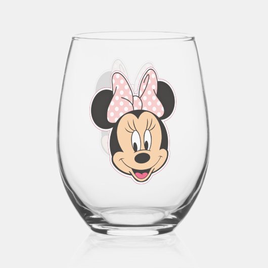 Minnie Stemless wijnglas Zonder Voet (Achterkant)