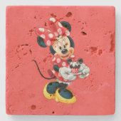 Minnie Stone Coaster Stenen Onderzetter (Voorkant)