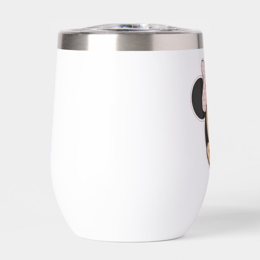 Minnie Thermal Wine Tumbler (Voorkant)