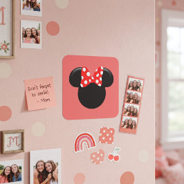 Minnie vierkante sticker