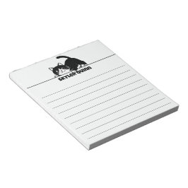 Minnimales ontwerp met cute kat - CAT 6 Notitieblok