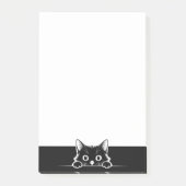 Minnimumn ontwerp met cute kitty - KAT 1a Post-it® Notes (Voorkant)
