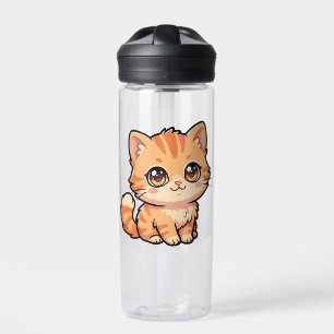 Minnipretty Oranje Tabby Poes Waterfles