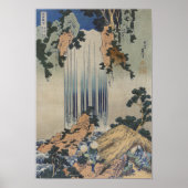 Mino No Kuni Yoro No Taki - Hokusai Poster (Voorkant)