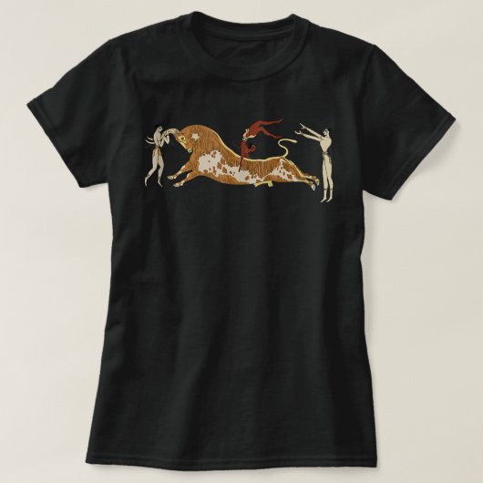 Minoan Bull-Leaping T-shirt (Design voorkant)