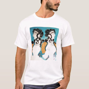 Minoan Fresco, vrouwen T-shirt