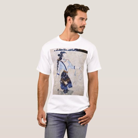 Minoan Girl T-shirt (Voorkant volledig)
