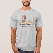 Minoan Griffin van de Knossos troonzaal Fresco T-shirt (Voorkant)