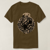 Minoan octopus t-shirt (Design voorkant)