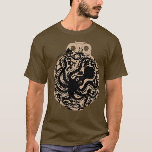 Minoan octopus t-shirt