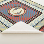 Minoan Palace Sherpa Blanket Deken (3/4)