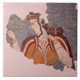 Minoan Wall schilderen Tegeltje