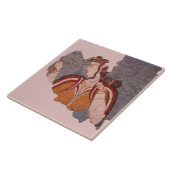 Minoan Wall schilderen Tegeltje (Zijkant)