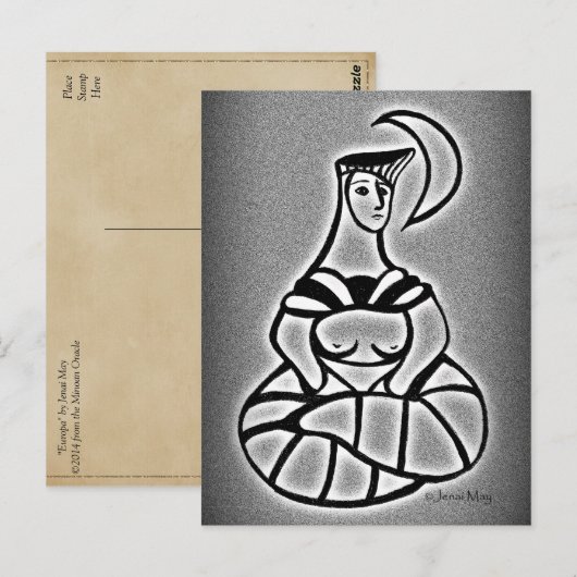 Minoïsch Europa Briefkaart (Voorkant / Achterkant)