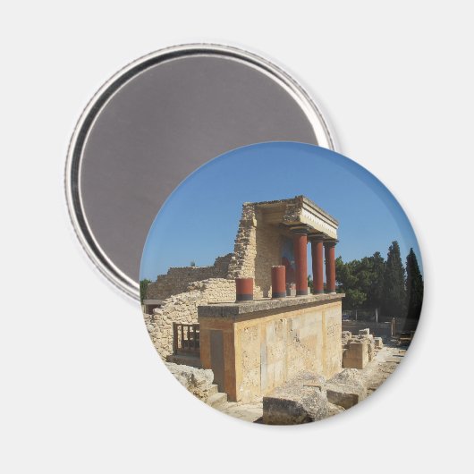 Minoïsch Paleis van Knossos Magneet (Voorkant / Achterkant)