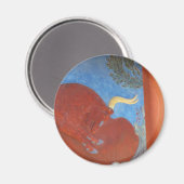 Minoïsch Paleis van Knossos RED BULL Magneet (Voorkant / Achterkant)