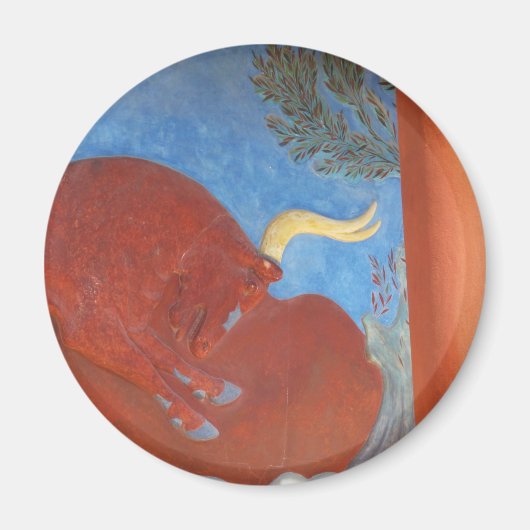 Minoïsch Paleis van Knossos RED BULL Magneet (Voorkant)