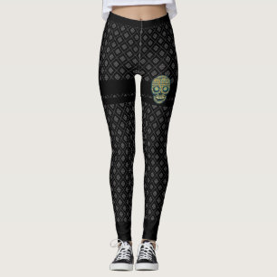 Minoïsche schedel leggings
