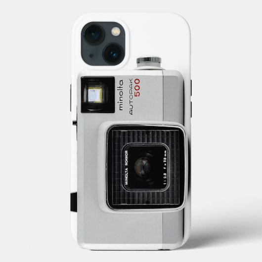 Minolta Autopak 500  camera Case-Mate iPhone Case (Achterkant)