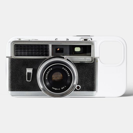 Minolta Hi-Matic  camera Case-Mate iPhone Case (Achterkant (horizontaal))