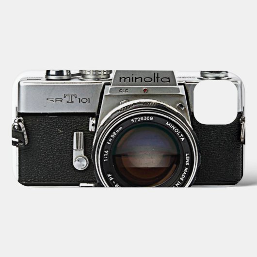 Minolta SR-T 101 camera Case-Mate iPhone Case (Achterkant (horizontaal))