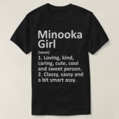 MINOOKA IL ILLINOIS Grappige Stad Home Roots Gift T-shirt (Design voorkant)