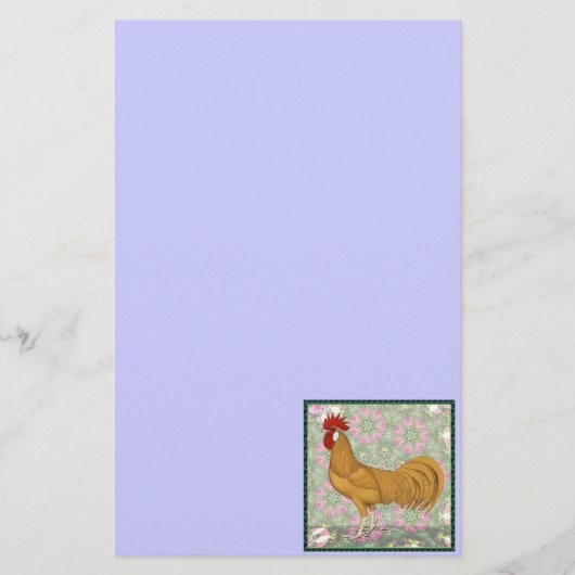 Minorca: ouderwetse rooster briefpapier (Voorkant)