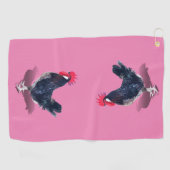 Minorca Rooster Golfhanddoek (Horizontaal)
