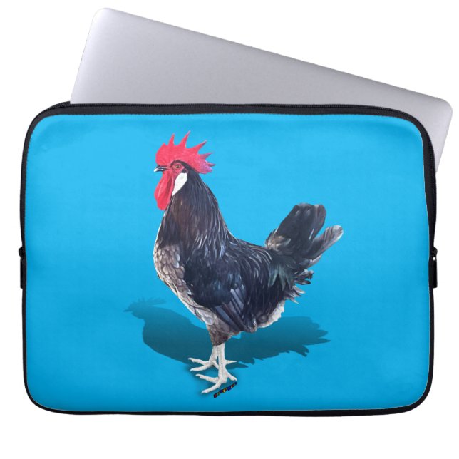 Minorca Rooster Laptop Sleeve (Voorkant)