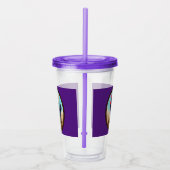 Minorca Rooster  Ovaal Acryl Drinkbeker (Rechts)