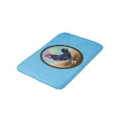 Minorca Rooster  Ovaal Badmat (Gekanteld)